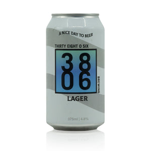 Thirty Eight O Six Lager 375ml