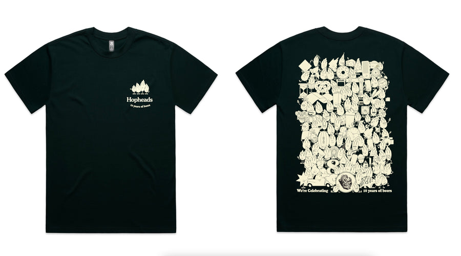 10th Birthday Mixed 4 Pack + T-shirt - Banks, Blackmans, Bonehead, Good Land x Seeker