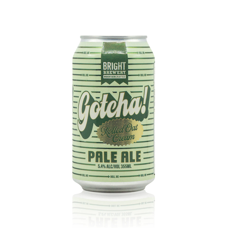 Bright Gotcha! Rolled Oat Cream Pale Ale 355ml