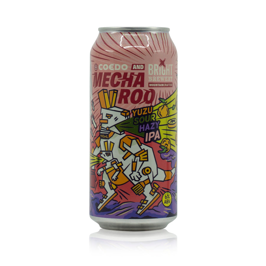 Bright Mecharoo Yuzu Sour Hazy IPA 440ml