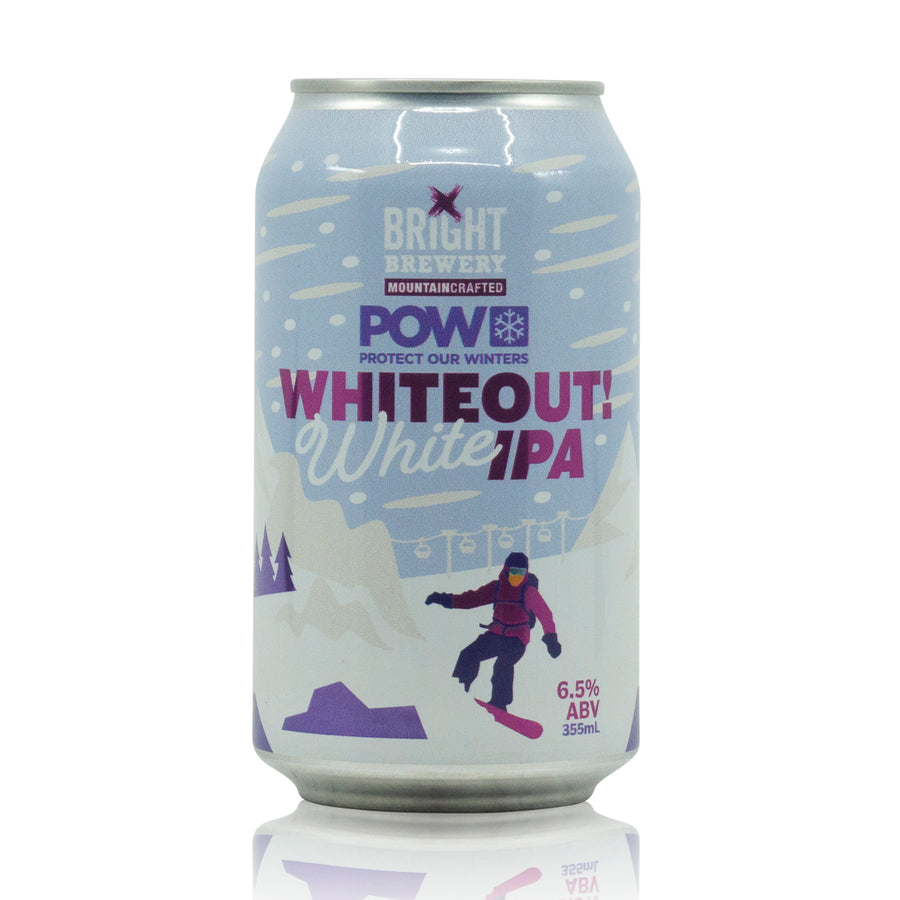 Bright POW Whiteout White IPA 355ml