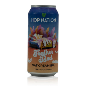 Hop Nation Feather Bed - Oat Cream IPA 440ml