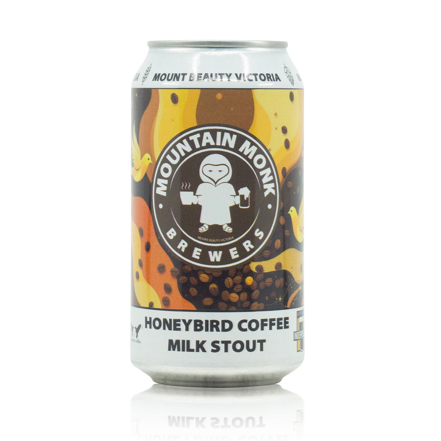 Mountain Monk Honeybird Coffee Milk Stout 375ml