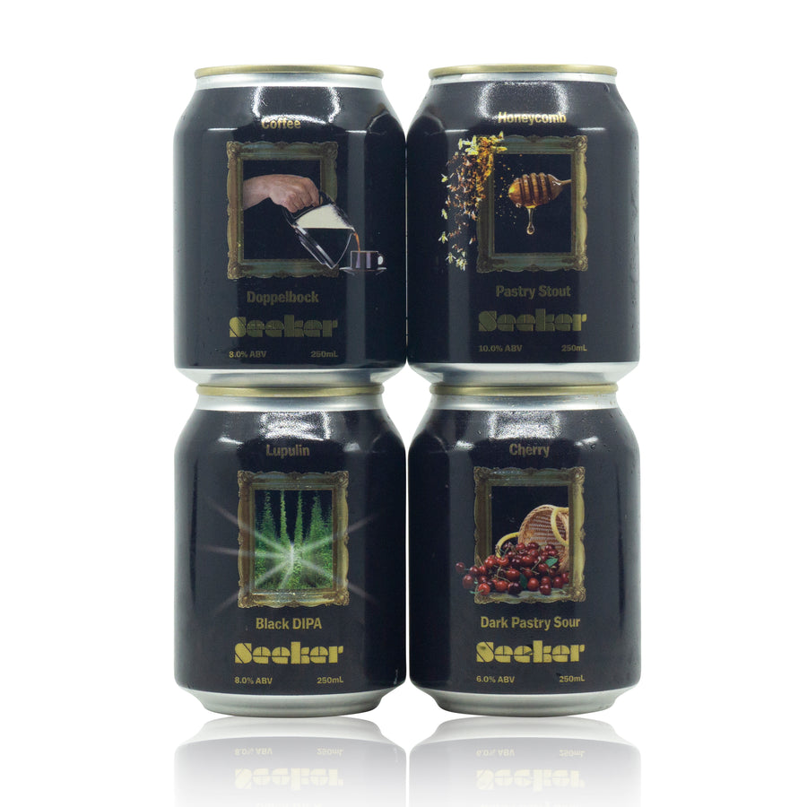 Seeker Art of The Flight Mixed 4 Pack 4x250ml Vol.4 (DARK)