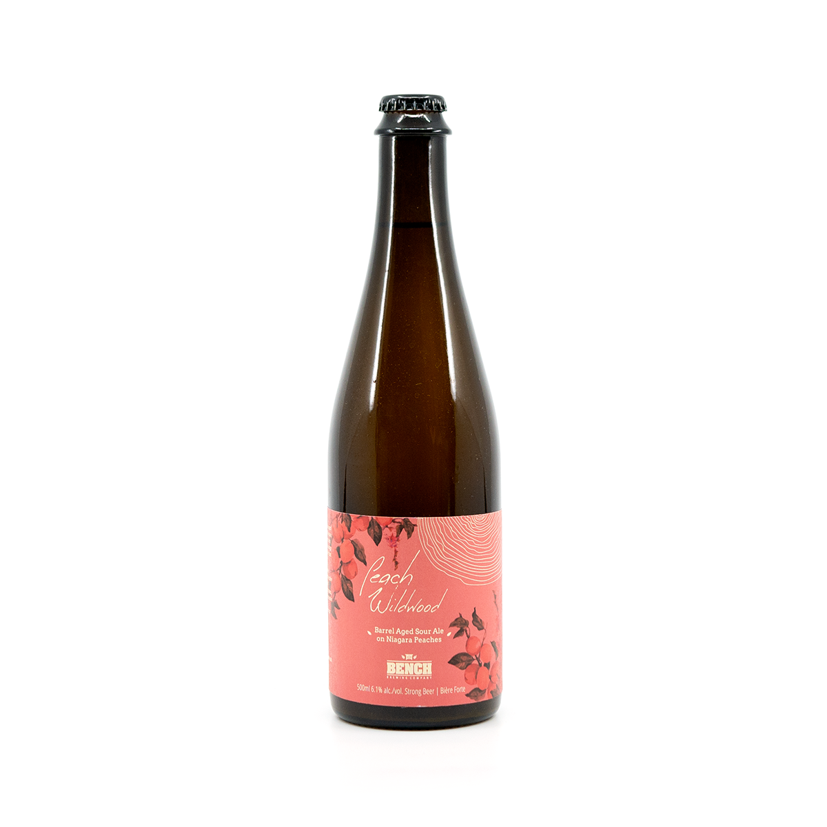 Bench Peach Wildwood 500ml – Hopheads