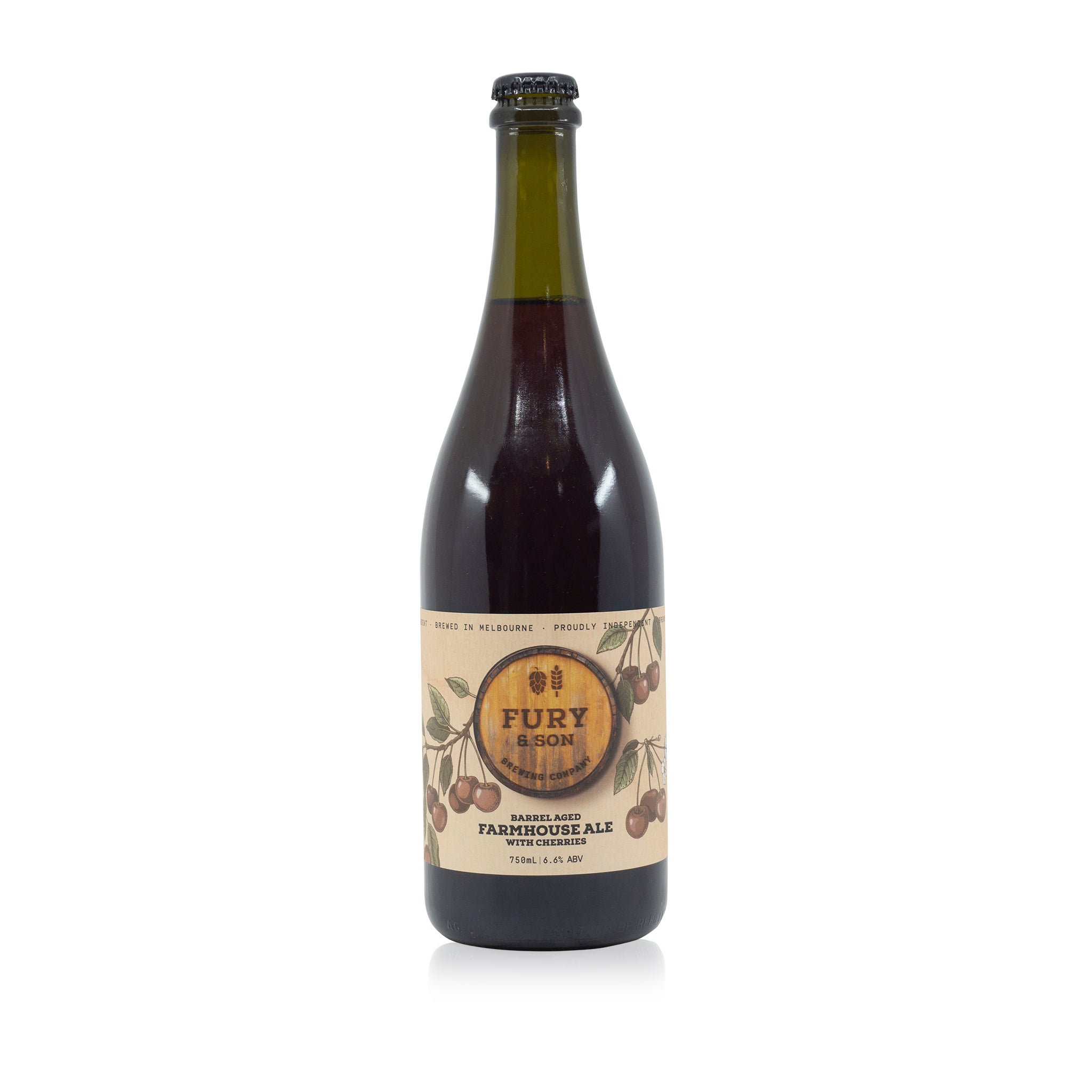 Fury & Son Cherry Farmhouse Ale 750ml Hopheads