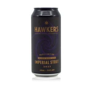 Hawkers Bourbon Barrel Aged - Imperial Stout (2022) (Maple Edition) 440ml